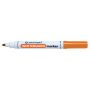 Marker suchościeralny Centropen okrągły 2.5mm, Pomarańczowy - 2